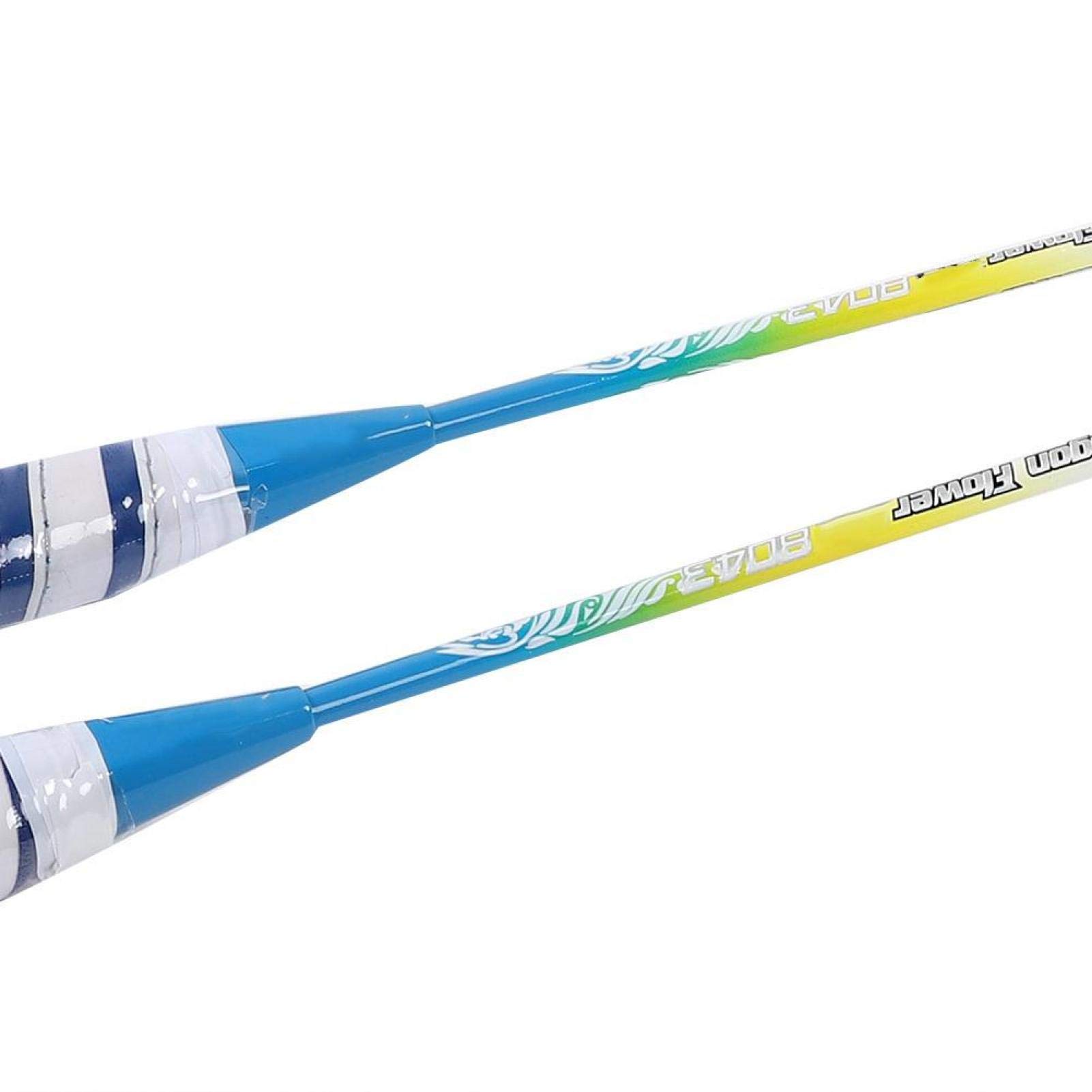 Emoshayoga Badminton Racket Set with Carry Bag - Professional Sports Equipment for Indoor & Outdoor Games, Fitness Training, Family Fun & Backyard Activities