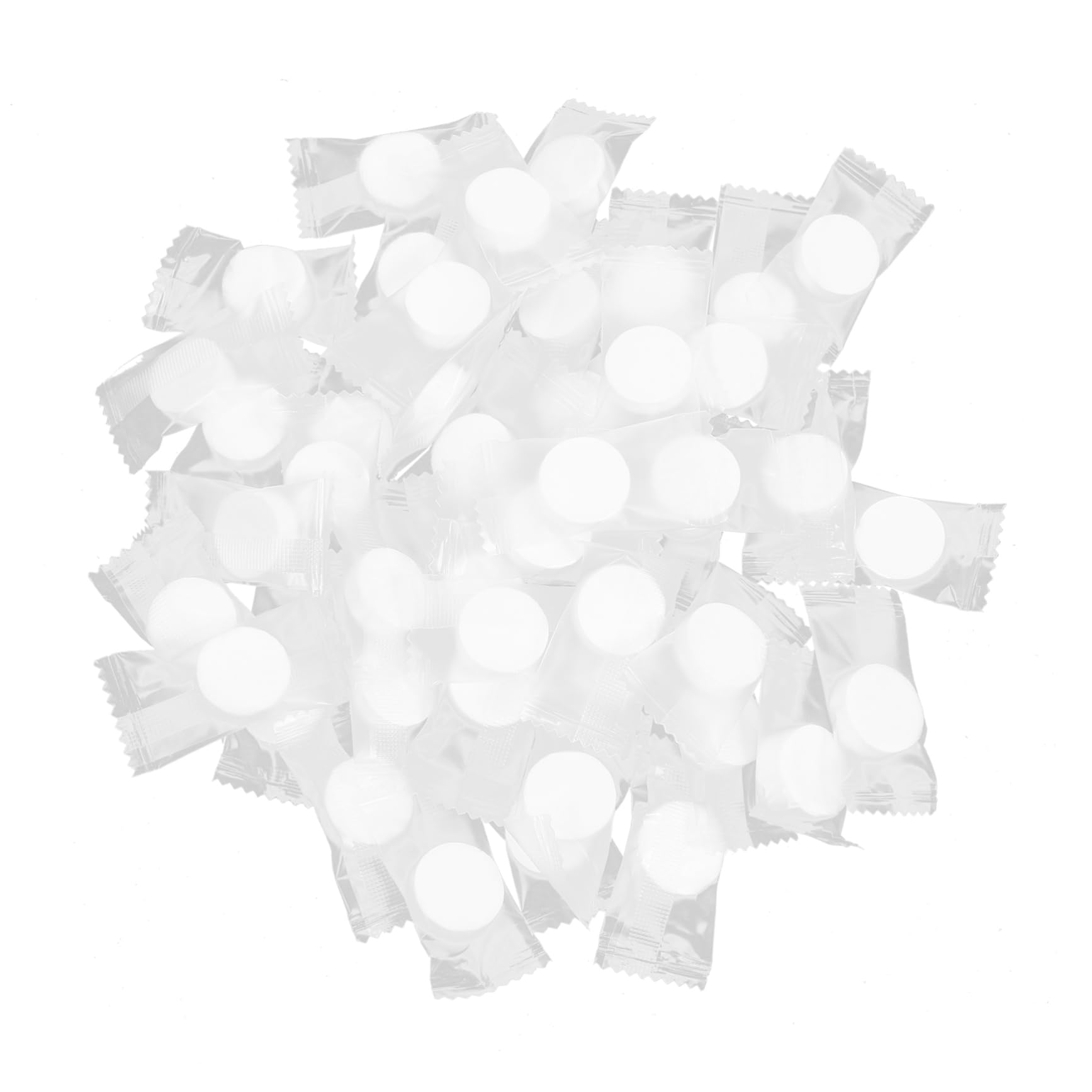 100-Pack Compressed Facial Towels - Travel-Friendly Skincare Face Masks & Washcloths - White Cotton for On-the-Go Cleansing, Camping, Gym & Emergency Kits