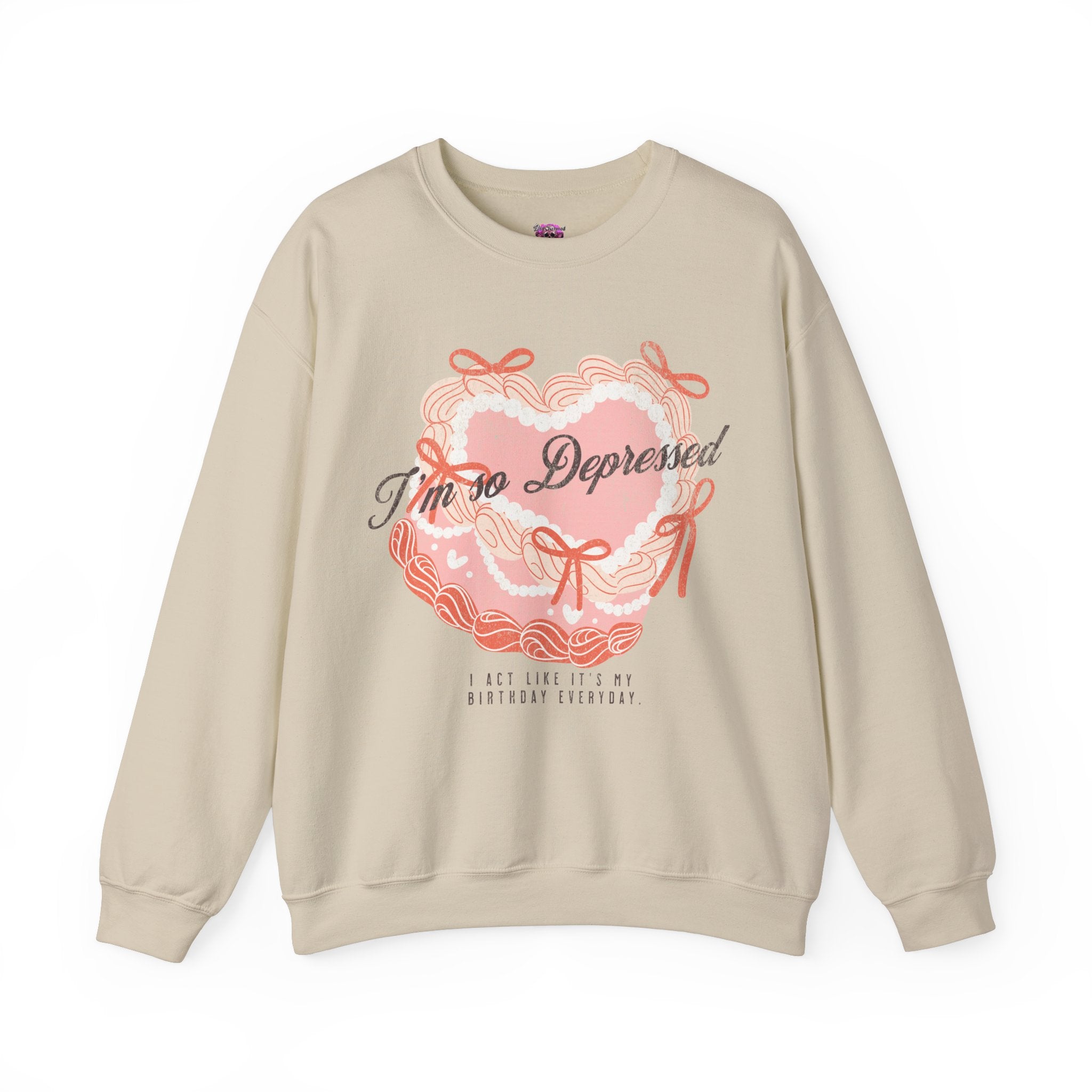 Depression Awareness Crewneck Sweatshirt - Soft Comfortable Unisex Pullover for Mental Health Support | Perfect for Therapy, Self-Care Days & Raising Awareness