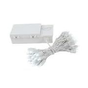 50 LED Battery Operated Christmas Mini Lights - Green Wire 17ft String Lights for Indoor/Outdoor Holiday Decorations, Xmas Tree, Party, Wedding & Home Decoration