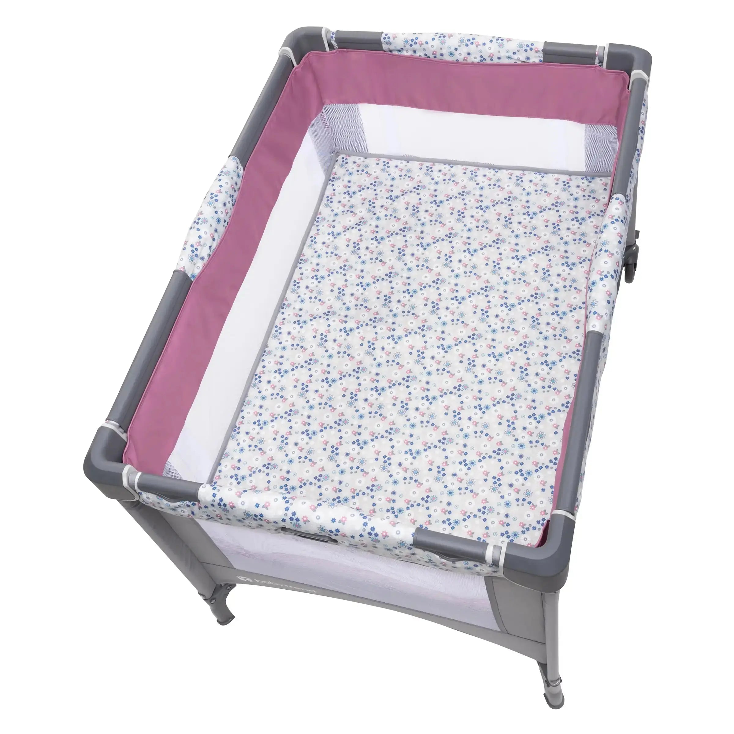 Portable Baby Playard with Rocking Cradle - Lightweight Nursery Den Playpen for Newborns & Toddlers - Perfect for Home, Travel & Daycare Use