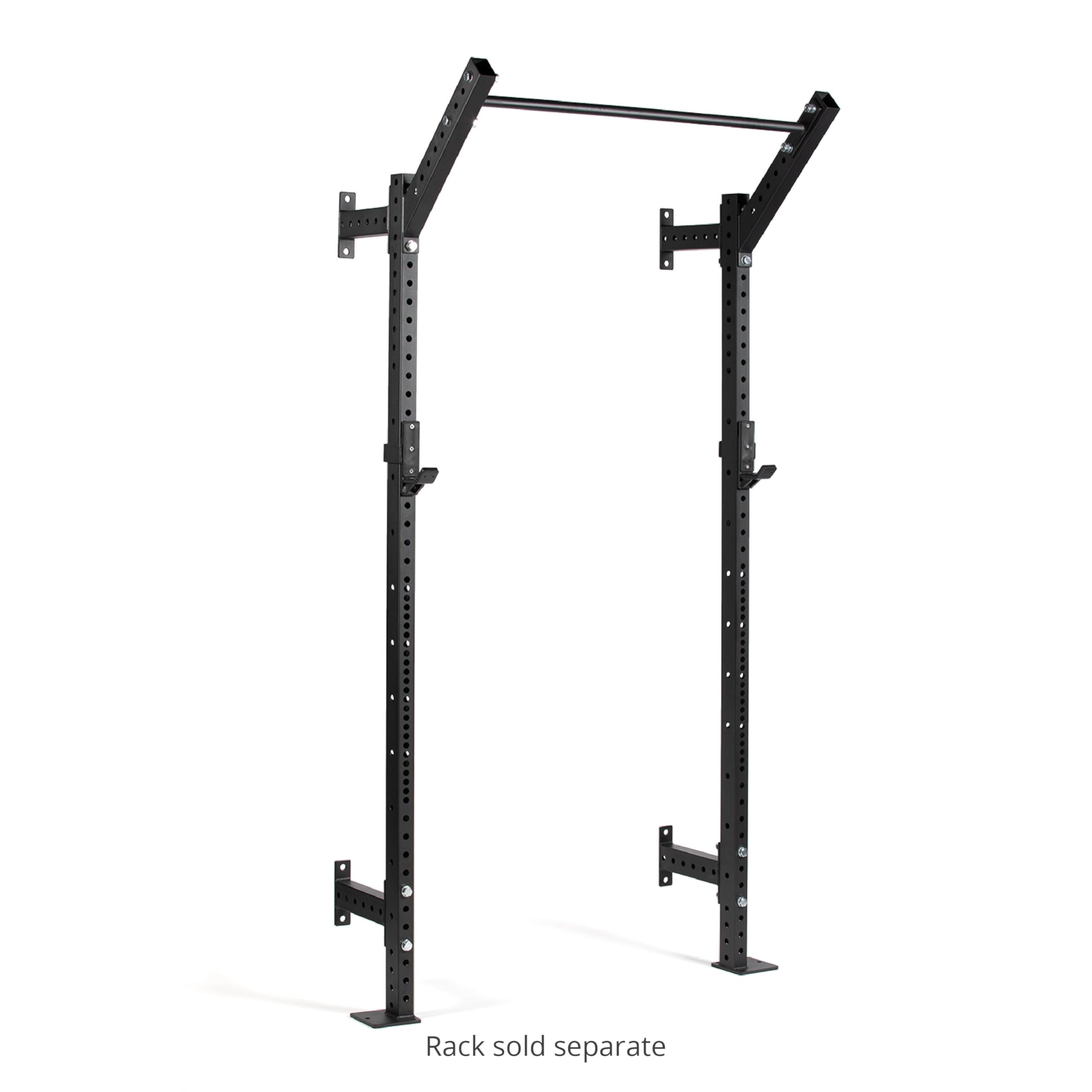 Titan Fitness T-3 Series Space Saving Power Rack with 12-inch Side Braces - Perfect for Home Gym Strength Training & Weightlifting Workouts