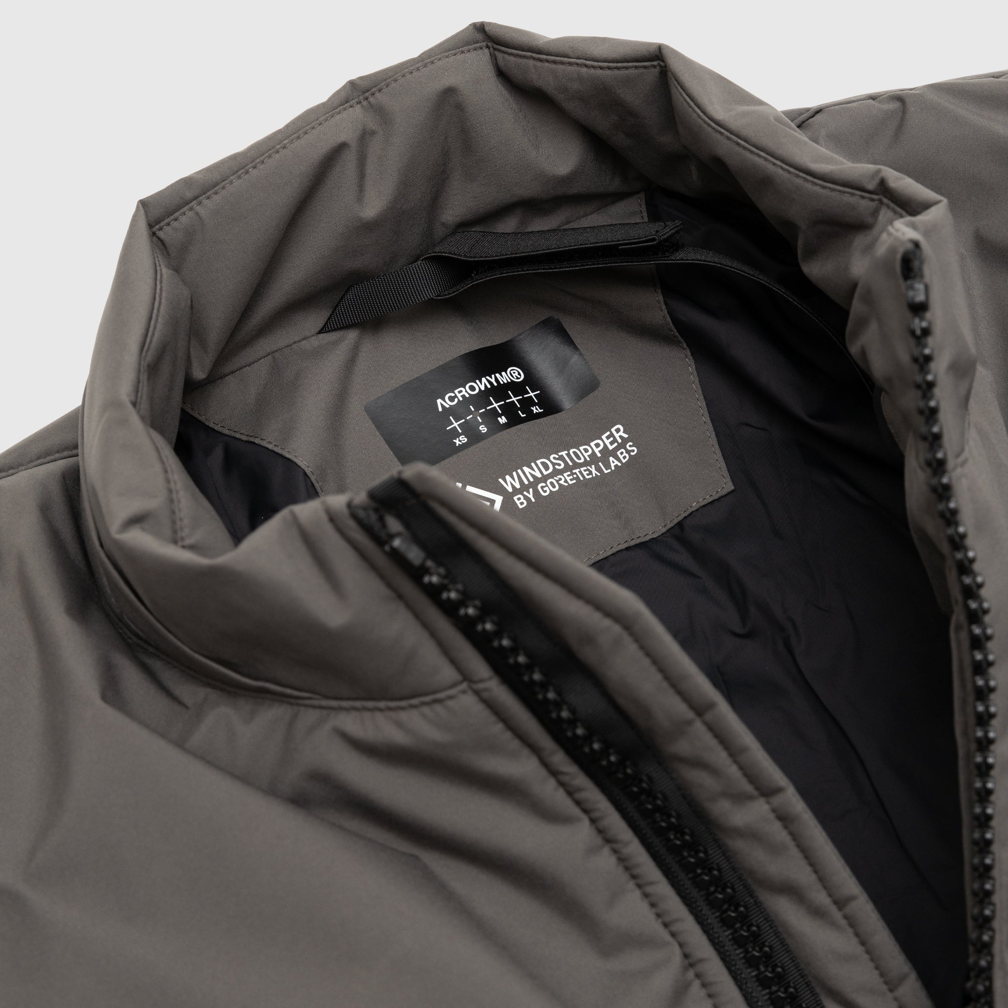 J91A WS WINDSTOPPER® PRIMALOFT® Modular Jacket - Lightweight Insulated Windproof Winter Coat for Outdoor Hiking & Skiing