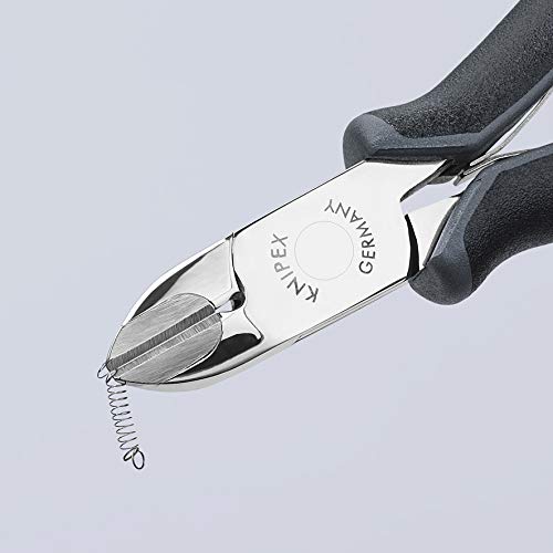 KNIPEX 77 02 135 H ESD Electronics Diagonal Cutters - 5.25-Inch Precision Wire Cutters with Carbide Cutting Edges | Ideal for Electronics Repair, Circuit Board Work & DIY Projects