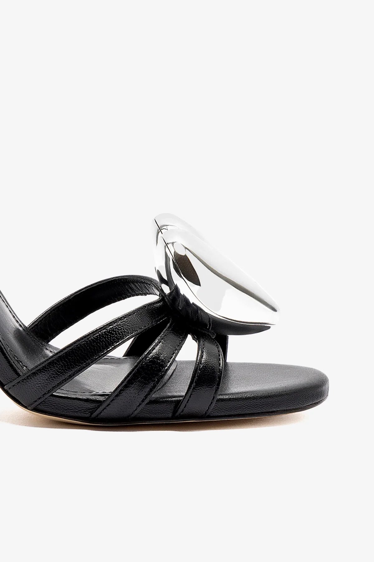 Premium Black Leather Amore Sandals for Women - Comfortable & Stylish Summer Footwear for Beach, Travel and Casual Outings