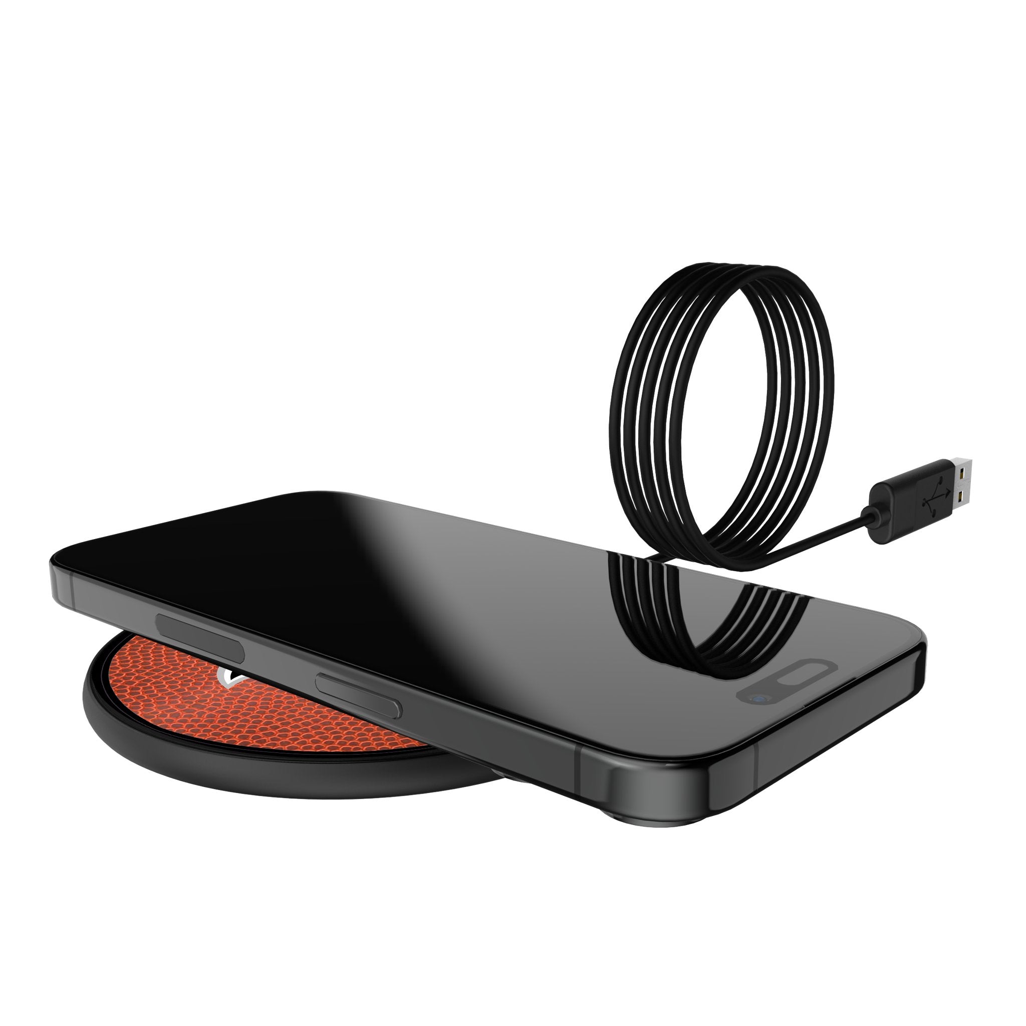 Atlanta Falcons NFL 15W Fast Wireless Charger - Qi-Certified Phone Charging Pad for iPhone & Android - Perfect for Home, Office & Game Day