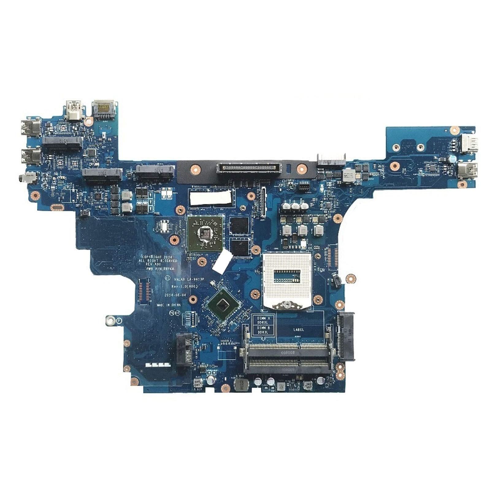 Dell E6540 Laptop Motherboard - HM87 Chipset, PGA947 Socket, DDR3L RAM, HD 8790M 2GB GPU | Compatible Replacement Part for WWFZS Notebook Mainboards | Ideal for Laptop Repair & Upgrades