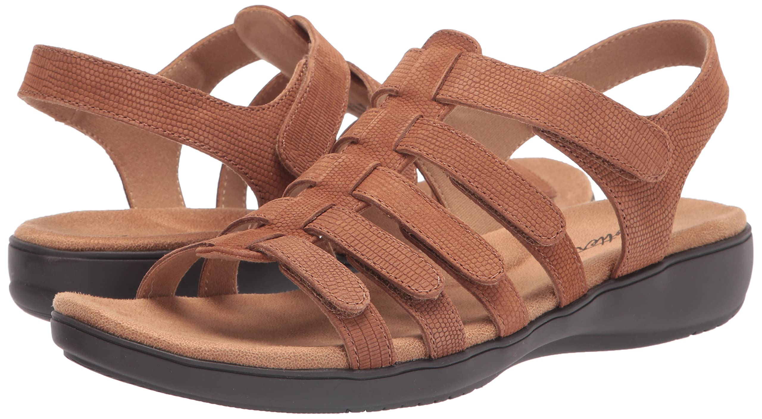 Trotters Women's Comfortable Flat Sandals - Breathable Summer Casual Shoes for Walking, Beach, Vacation & Outdoor Activities