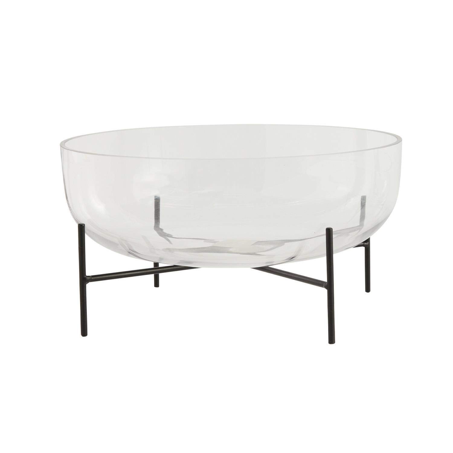 ASHLUXE Aldos Clear Glass Table Vase for Indoor & Outdoor Use - Perfect for Centerpieces, Wedding Decor, and Home Decoration