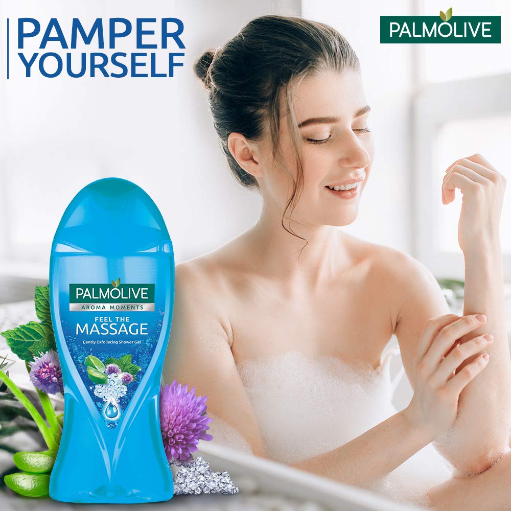 Palmolive Aroma Absolute Relax & Thermal Spa Mineral Massage Shower Gel Set - 2 x 250ml Body Wash for Stress Relief & Skin Hydration | Perfect for Daily Relaxation & Spa-Like Experience at Home