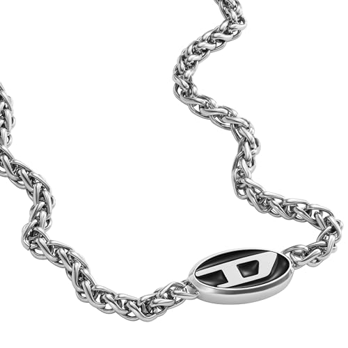 Silver/Black Enamel