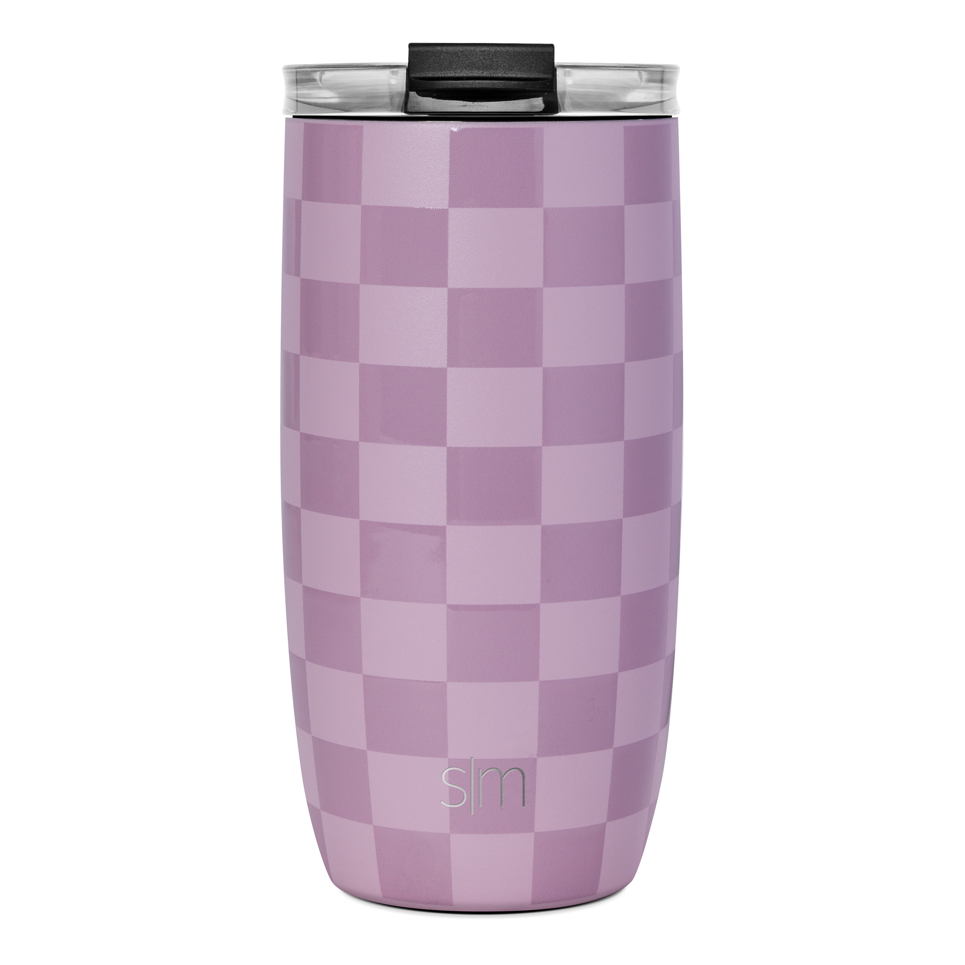 Voyager 20oz Insulated Tumbler with Clear Flip Lid & Straw - Leakproof Stainless Steel Travel Mug for Hot & Cold Drinks - Perfect for Office, Gym, and Outdoor Adventures