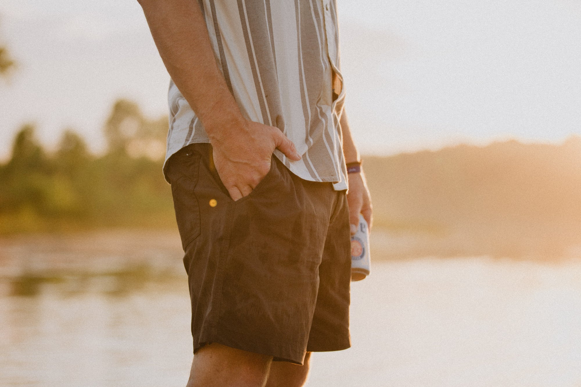 Men's Rover Short Freestone - Comfortable Casual Shorts for Outdoor Activities, Hiking, and Travel