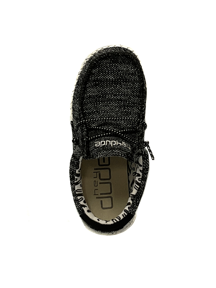 Hey Dude 130134735 Youth Wally Shoes - Lightweight Comfortable Slip-On Sneakers for Boys & Girls - Perfect for School, Skateboarding & Everyday Wear
