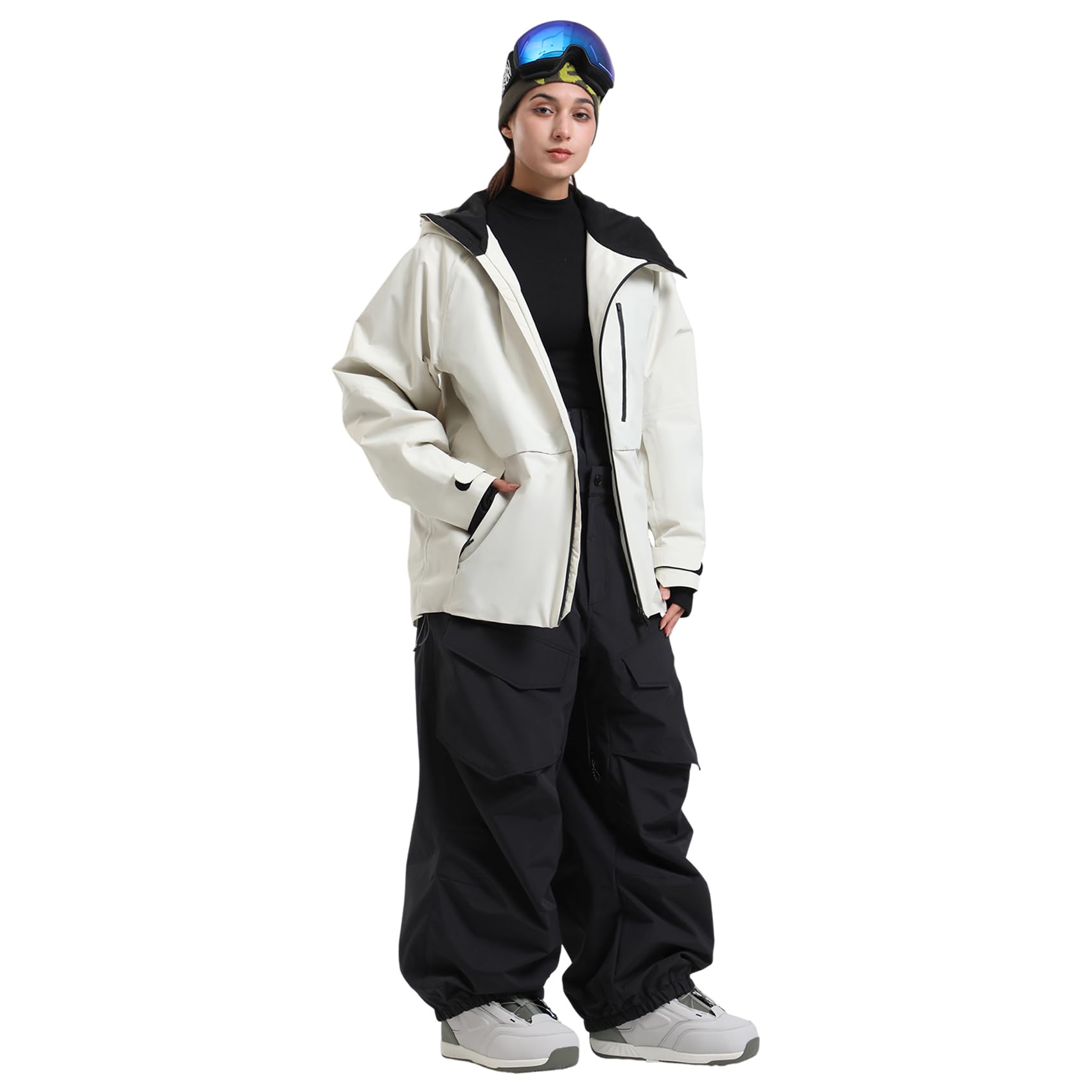 GSOU SNOW Men's & Women's Waterproof Ski Jacket - Insulated Windproof Snowboard Coat for Winter Sports | Perfect for Skiing, Snowboarding & Outdoor Adventures