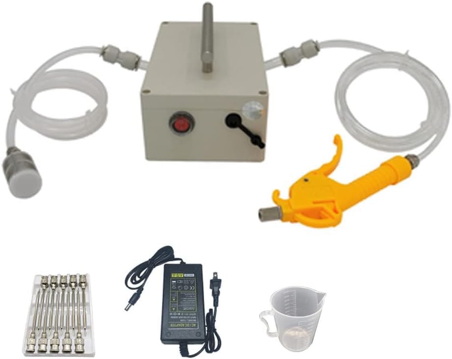 Electric Meat Injector for Marinating - Stainless Steel Saline Injection Pump, Meat Tenderizer & Brine Syringe for BBQ, Turkey, Chicken (Standard Model) - Perfect for Home Cooking & Commercial Kitchens