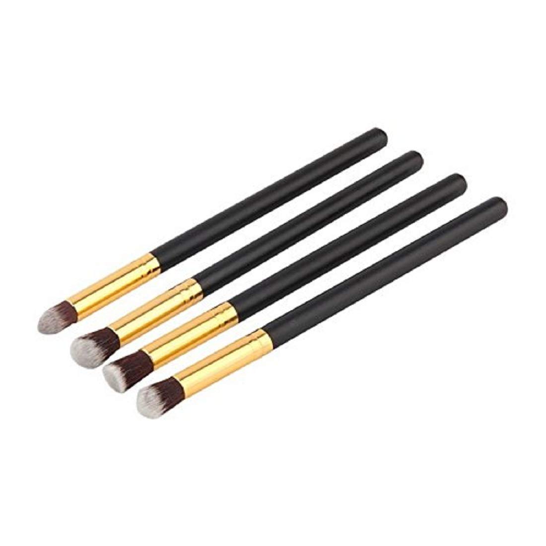 ikis Nylon Bristle Pencil Brush Set of 4 - Professional Detail Paint Brushes for Acrylic, Watercolor & Oil Painting - Perfect for Artists, Miniature Models & Fine Art Detailing