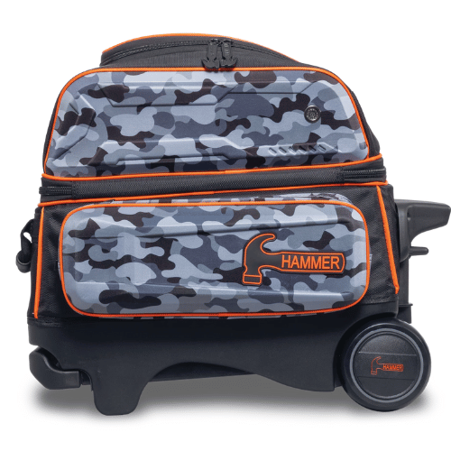 **Hammer Gauntlet Double Roller Camo Bowling Bag – Durable & Stylish for League Play & Tournaments – Perfect for Bowling Enthusiasts & Competitive Players**