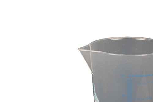 Funnel King 94130 1-Quart General Purpose Graduated Measuring Container - Multi-Color for Kitchen, Lab & DIY Projects | Accurate Liquid Measurement for Cooking, Baking, Science Experiments & Crafts