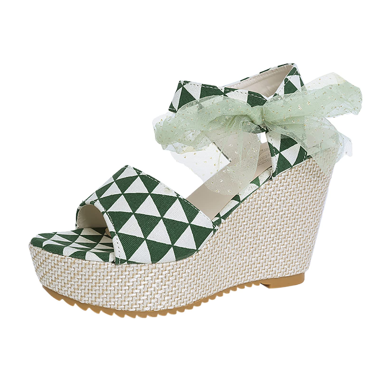 Women's Comfortable Peep Toe Sandals - Classic Fit Casual Wedge Slippers for Indoor/Outdoor Wear | Perfect for Home, Beach & Summer Vacations