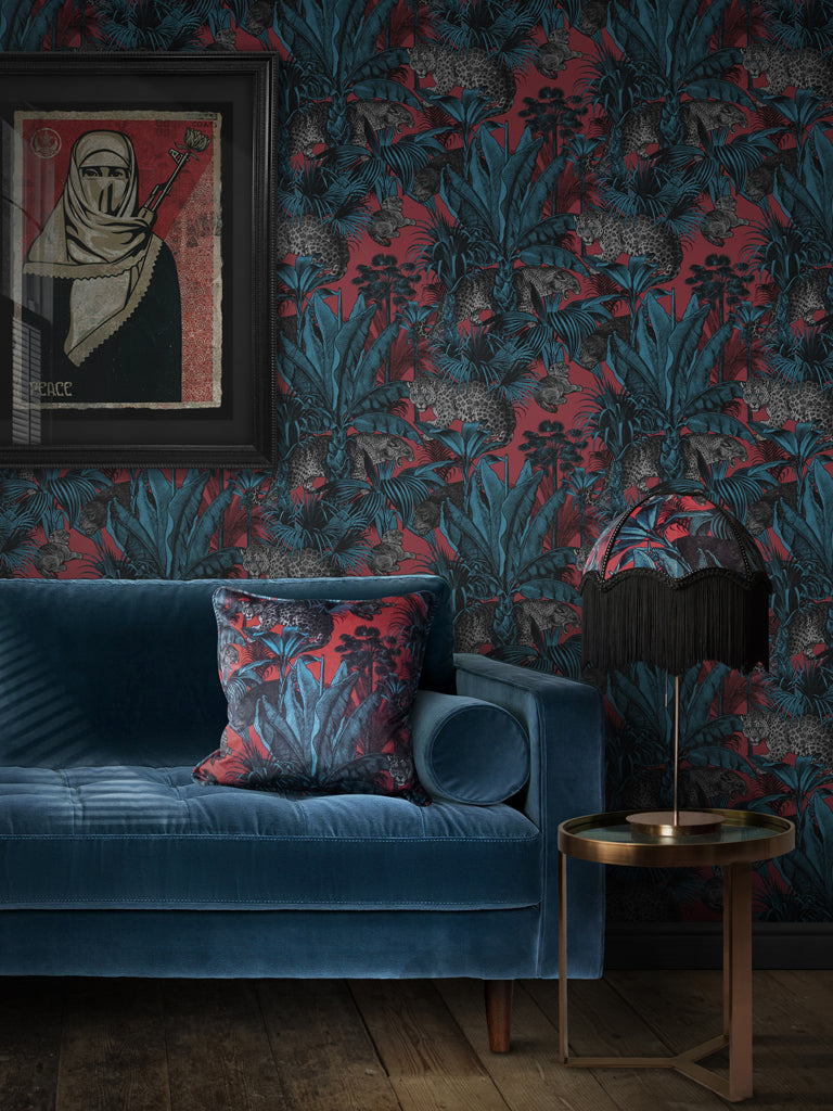 Faunacation Wallpaper Sample - Premium Peel & Stick Removable Wallpaper for Home Decor - Perfect for Bedroom, Living Room, Nursery & Office