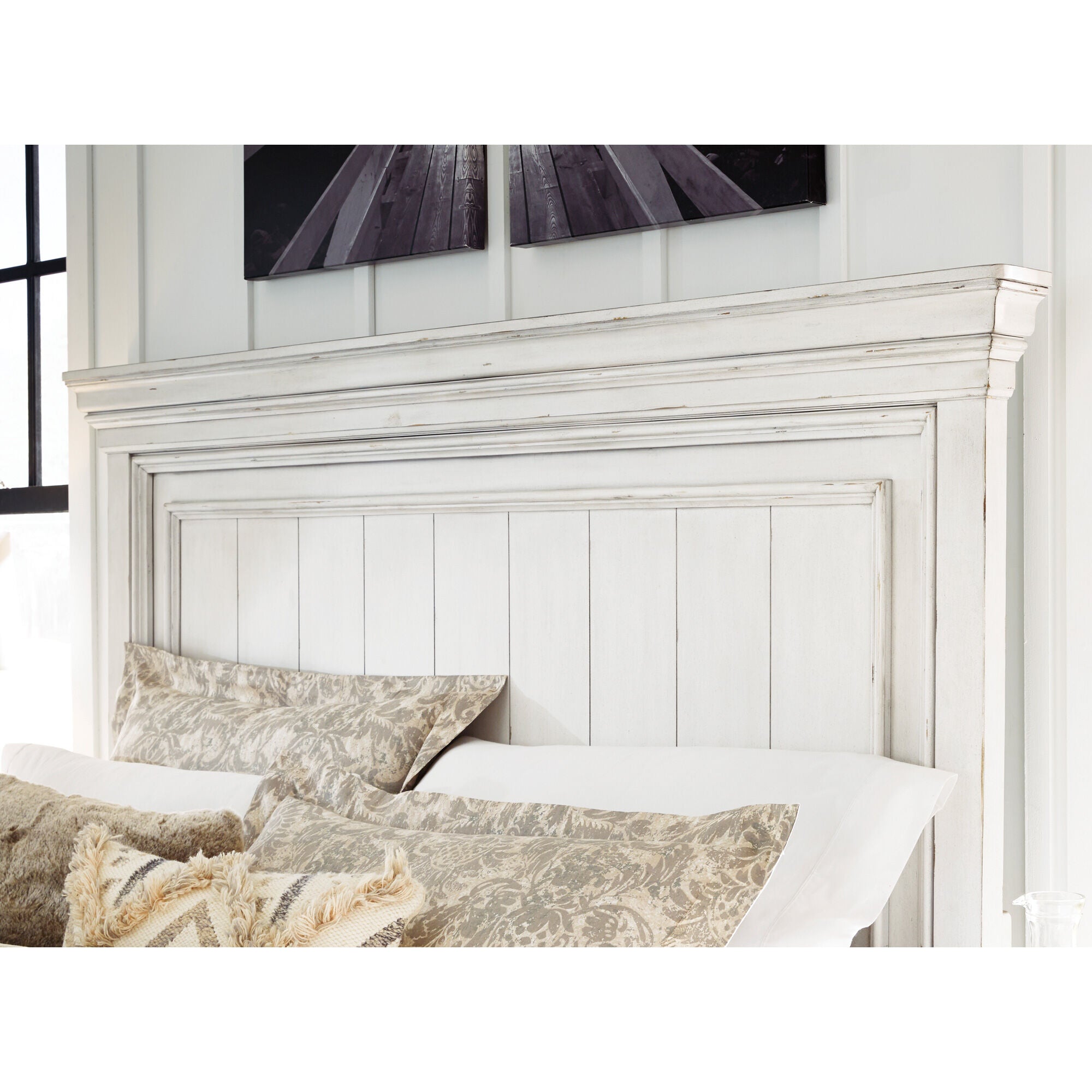 Kanwyn Queen Size Storage Panel Bed with Underbed Drawers - Perfect for Small Bedrooms & Guest Rooms