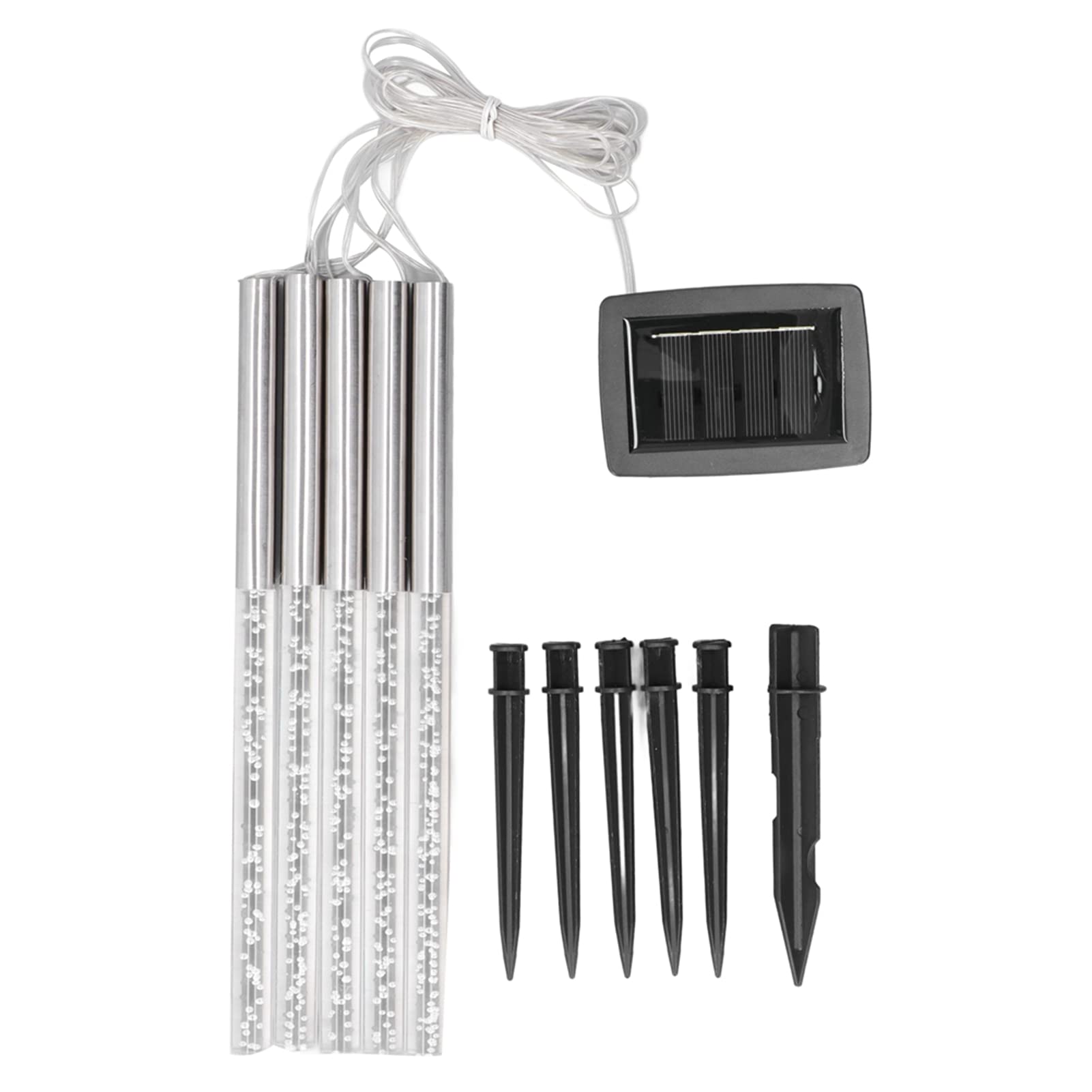 Waterproof Solar Pathway Lights - IP44 Outdoor Solar Stake Lights for Patio, Yard, Driveway | White LED Garden Lighting for Landscape & Walkways | Perfect for Evening Outdoor Decor & Safety