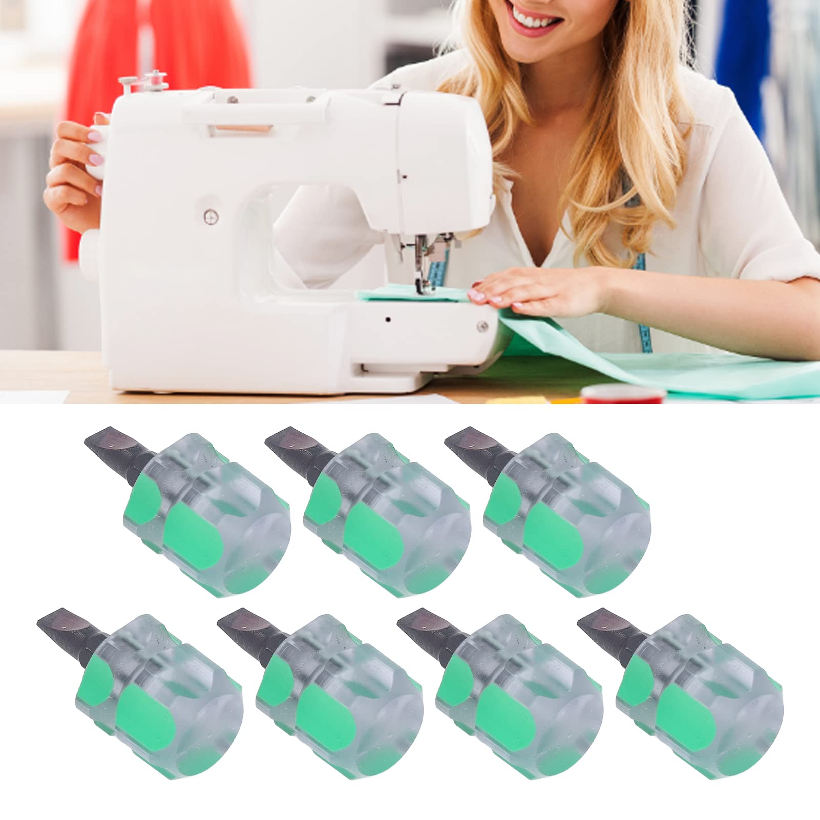 Hztyyier 7PCS Flathead Screwdriver Set - Mini Precision Screwdrivers with Ergonomic Non-Slip Handle for Electronics, Sewing Machines, Glasses & Home Repairs | Ideal for DIY Projects & Small Appliance Maintenance