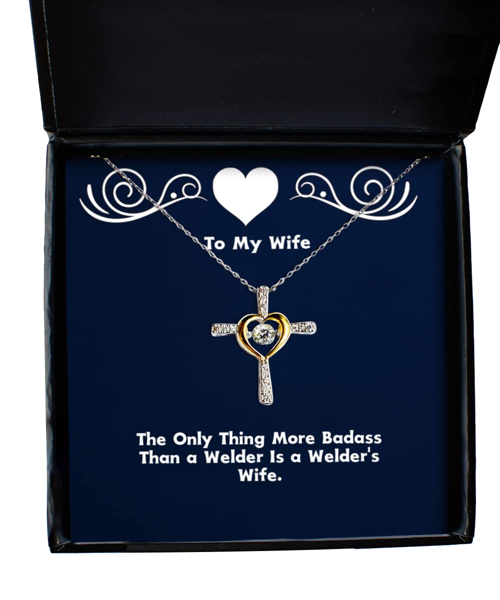 Epic Welder's Wife Necklace - Perfect Christmas Gift for Her