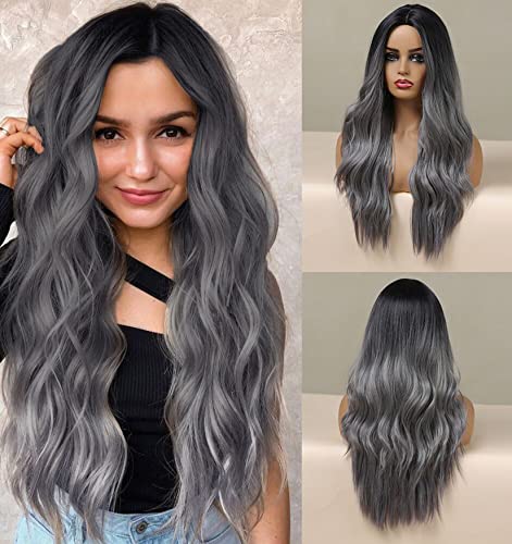 Platinum Blonde Ombre Lace Front Wig - Natural Looking Human Hair Wig for Women | Perfect for Cosplay, Parties & Daily Wear