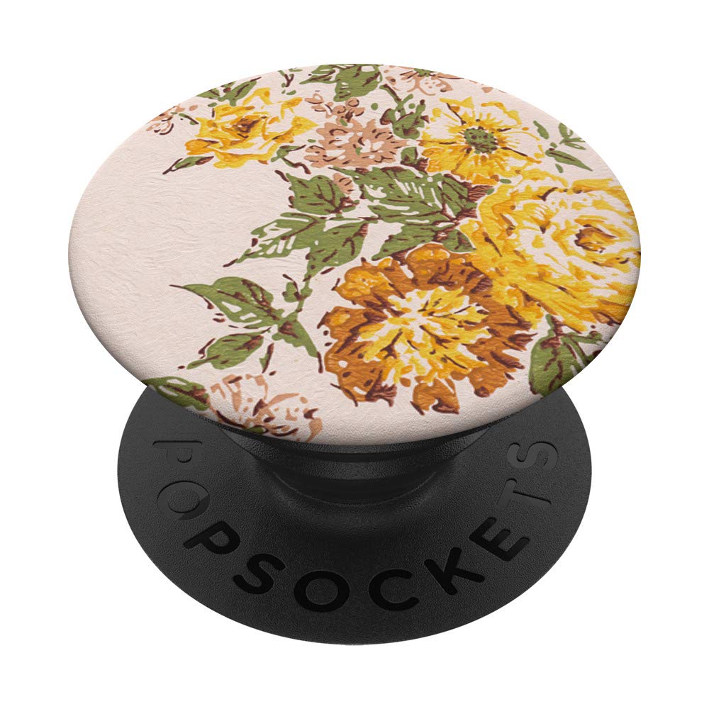Vintage Shabby Chic PopSockets Phone Grip & Stand - Expandable Kickstand for iPhone, Samsung, Tablets - Perfect for Home Decor, Office Use & Travel Accessories