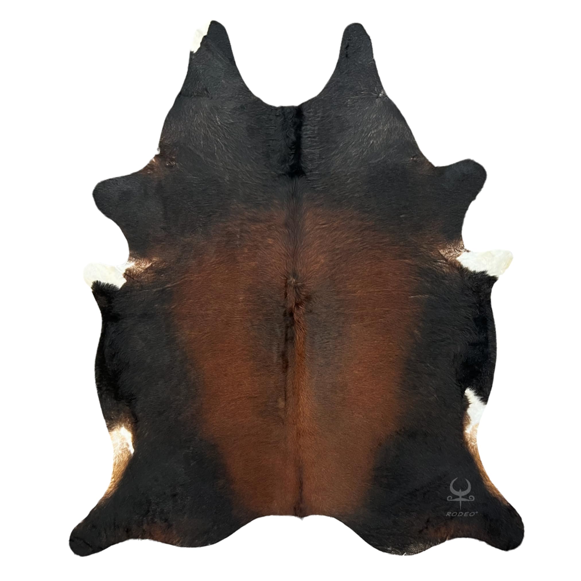Premium Genuine Cowhide Rug - Durable & Easy to Clean Cow Print Area Rug - Ethically Sourced Hair-on Leather for Western, Ranch & Rustic Decor - Luxury XL Cowhide Rug (6x7-8 ft) - Perfect for Living Room, Bedroom or Cabin Floor Decor