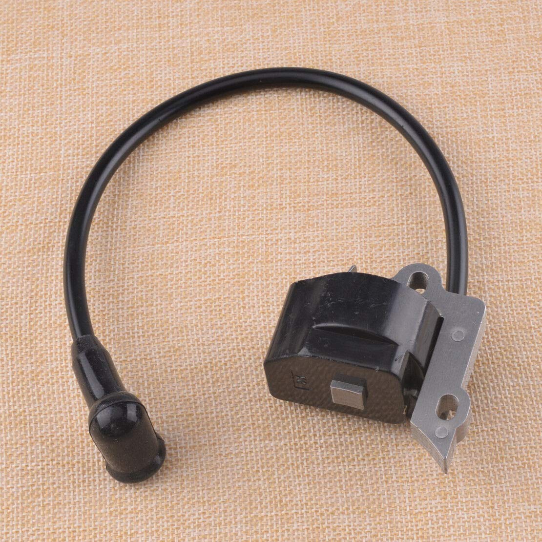 Poulan Craftsman Chainsaw Ignition Coil Replacement Part 545158001 - Compatible with Huq Weed Eater & More - Perfect for DIY Repairs & Small Engine Maintenance