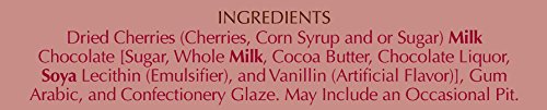 Premium MILK Chocolate Covered Dried Cherries - Gourmet Snack by Brownwood Acres (8oz/0.5lb) - Perfect for Gifts, Desserts & Healthy Snacking