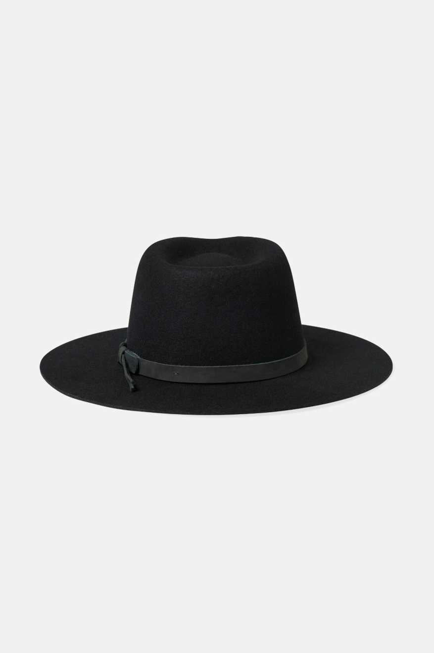 Hawkins WTHR GUARD™ Waterproof Cowboy Hat for Men & Women - Black Western Style Sun Protection Hat for Outdoor, Rodeo, and Ranch Activities