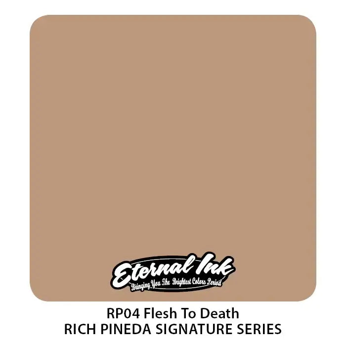 Flesh to Death Eternal Ink - 1 oz Tattoo Ink for Professional Artists | Perfect for Black & Grey Realism Tattoos