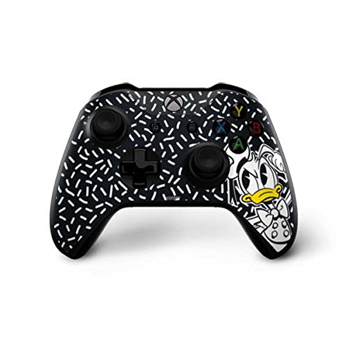 Officially Licensed Disney Donald Duck Thinking Design Gaming Skin Decal for Xbox One X Controller - Perfect for Gaming Enthusiasts & Disney Fans