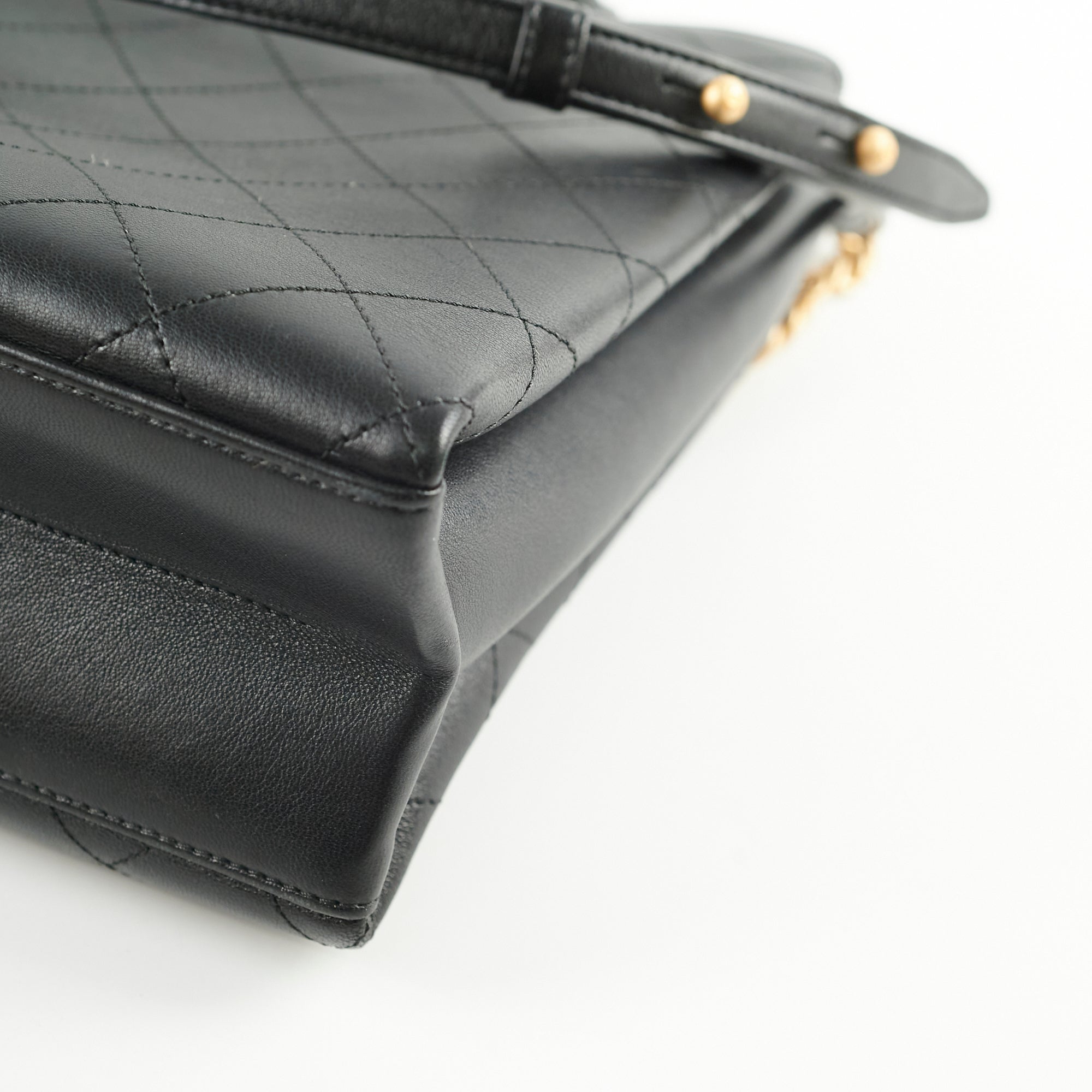 Chanel Coco Luxe Large Tote Bag - Genuine Calfskin Leather, Black, 25 Series - Perfect for Work, Travel & Luxury Everyday Use