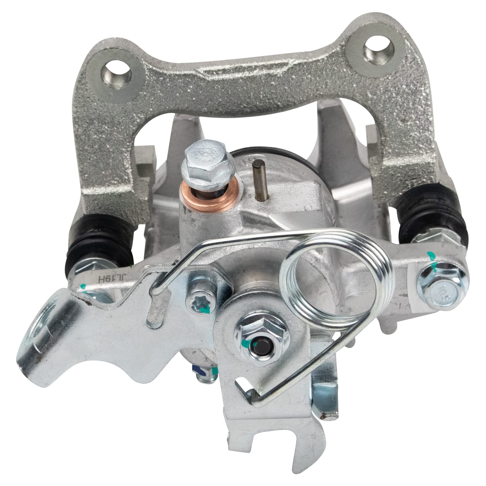 TRQ Rear Brake Calipers with Ceramic Pads & Rotors Kit - Compatible with 2000-2001 Audi A6 - Perfect for Smooth Braking & Enhanced Performance