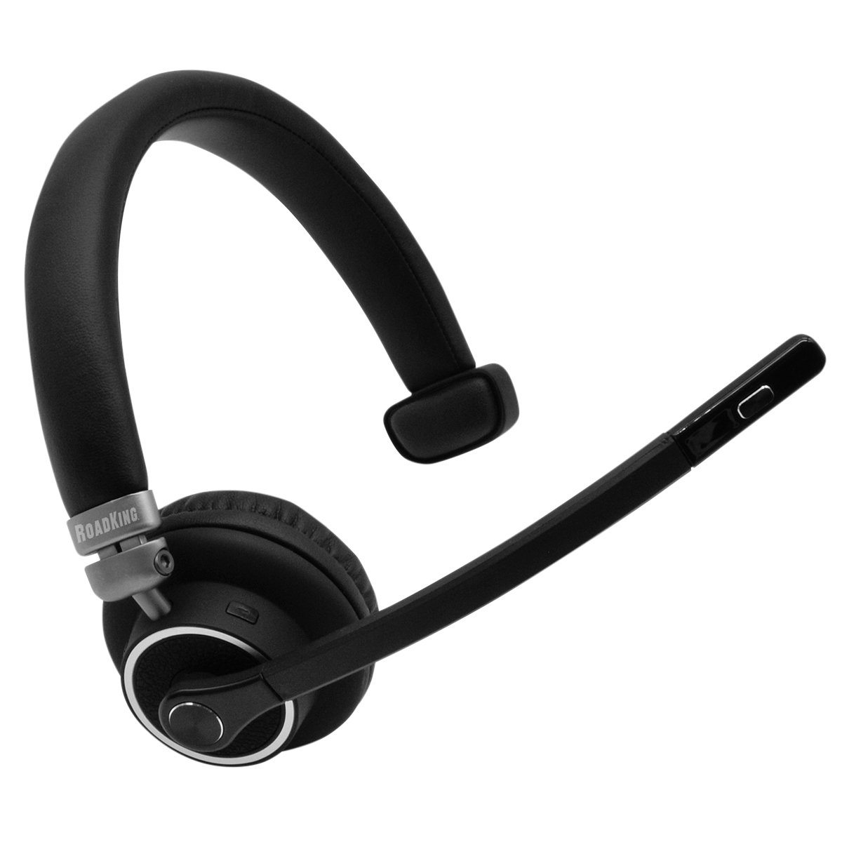 RoadKing RKING950 Premium Noise-Canceling Bluetooth Headset with Mic for Truck Drivers - Hands-Free Communication, Long-Haul Comfort & Crystal Clear Calls - Perfect for Semi Trucks, Delivery Vans & Commercial Vehicles