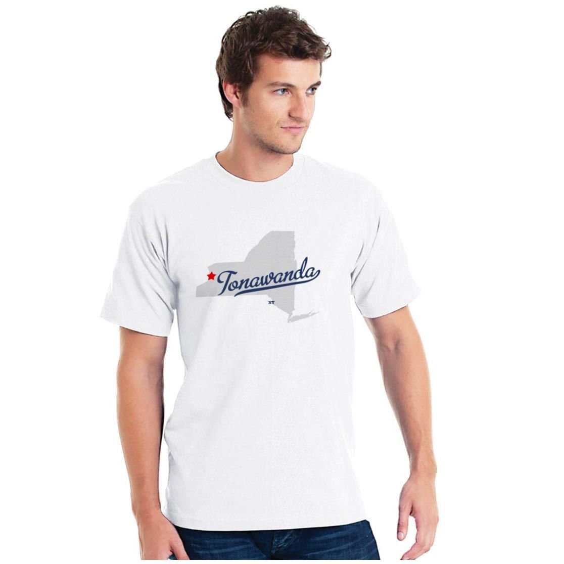 Tonawanda New York Graphic T-Shirt - Comfortable Cotton Tee with City Design | Perfect for Travel Gifts, Local Pride & Casual Wear