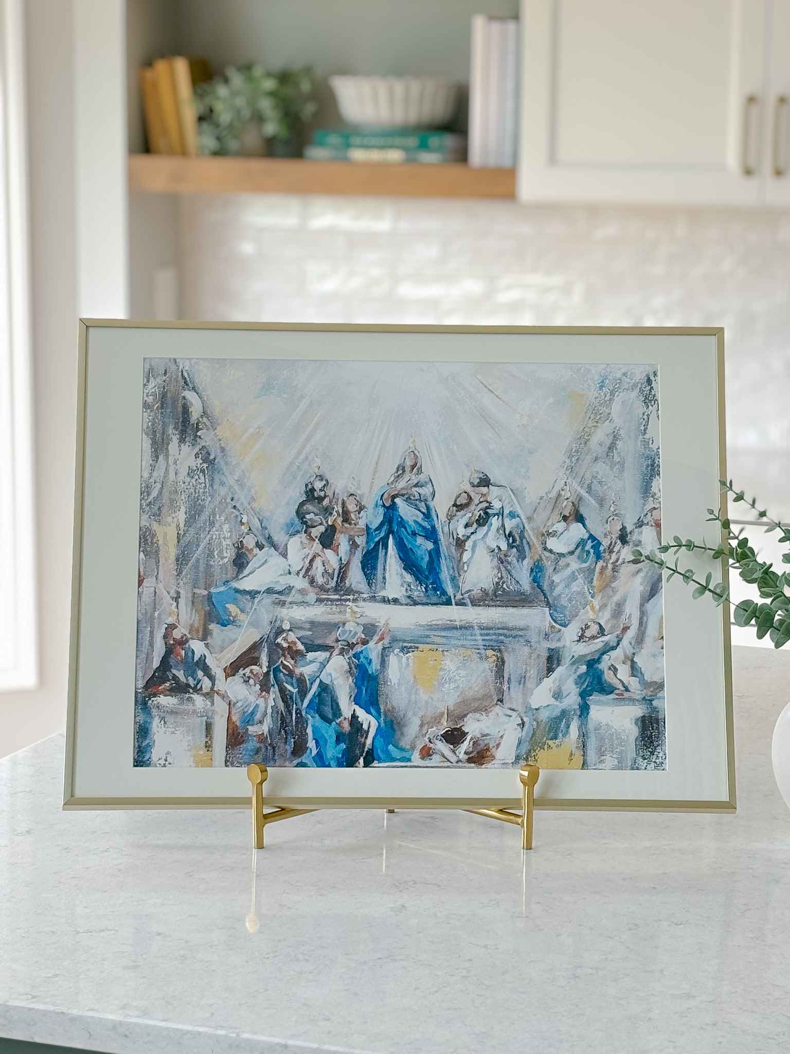Pentecost Print - Religious Wall Art Decor for Home, Church & Office - Inspirational Christian Gifts & Faith-Based Decorations