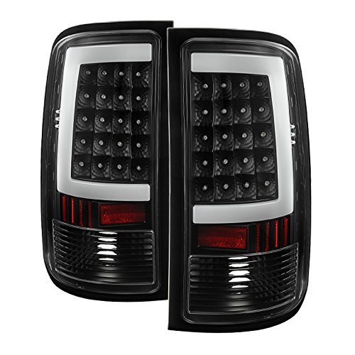 Xtune GMC Sierra LED Tail Lights - Black Smoke Lens (Excludes 3500 Dually 4 Rear Wheels) | Waterproof & Durable Replacement Lights for Off-Roading, Night Driving & Custom Truck Upgrades