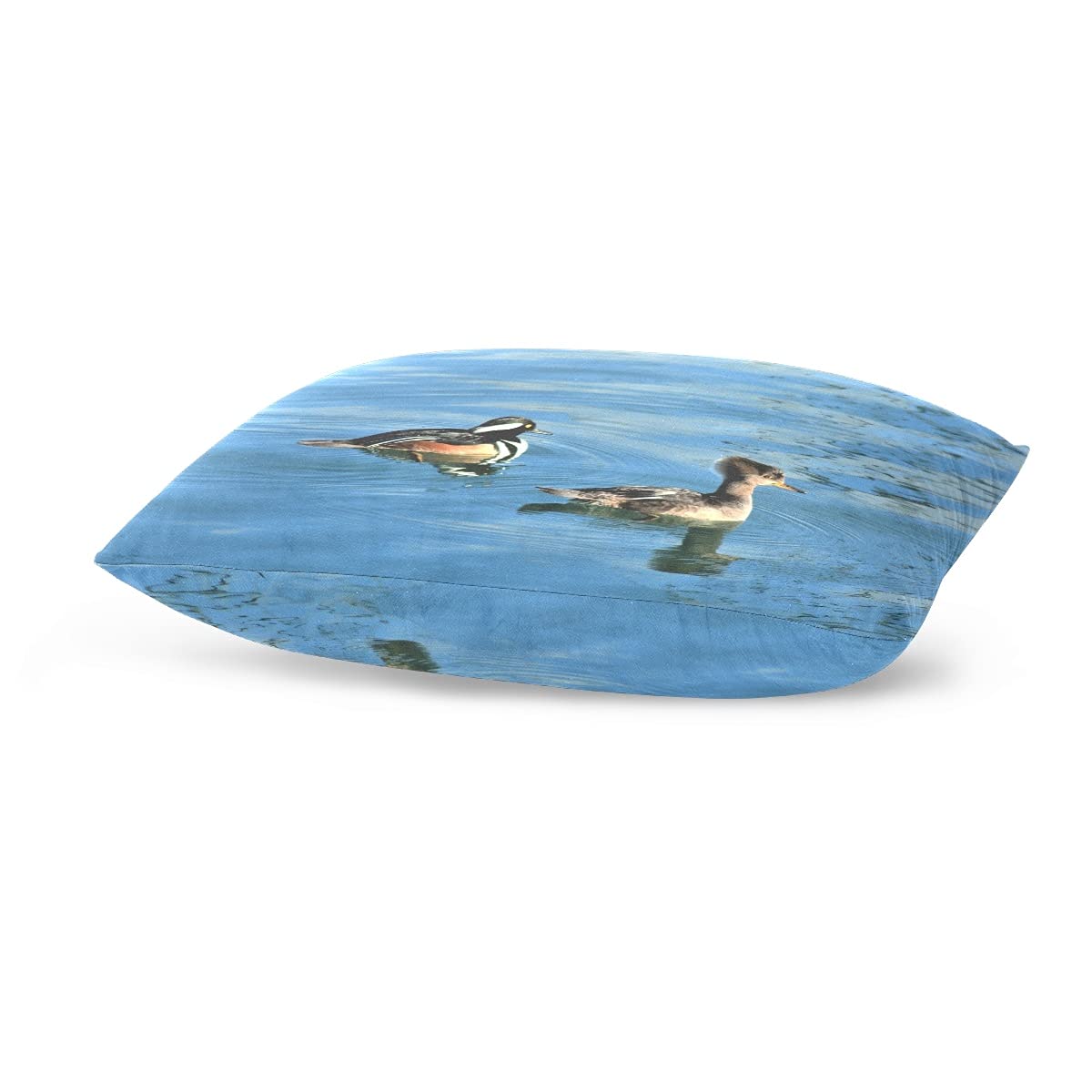 Hooded Merganser Zippered Pillow Cases - Soft 20x36 Inch Throw Pillow Covers for Couch, Sofa & Home Decor | Perfect for Living Room, Bedroom & Seasonal Decoration