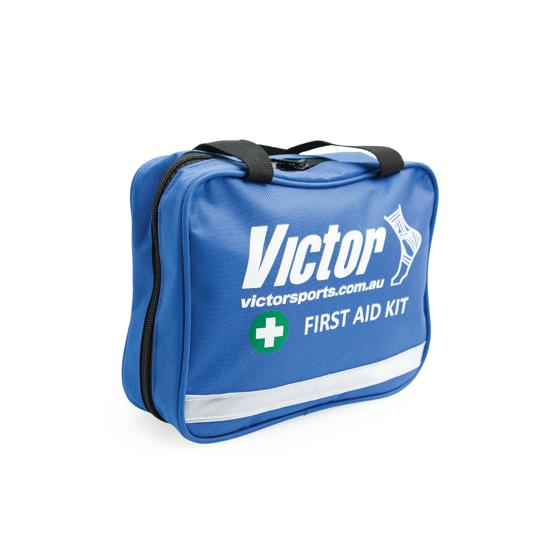 Victor Small First Aid Kit - Compact Emergency Medical Supplies for Home, Car, Travel & Outdoor Adventures | Essential Safety Kit for Cuts, Burns & Injuries