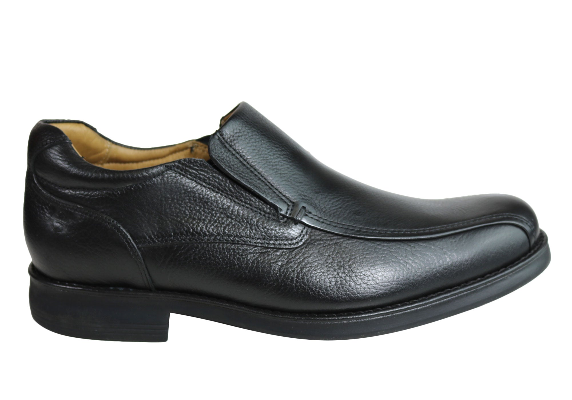 Ferricelli Rico Men's Leather Gel Flex Comfort Shoes - Made in Brazil - Perfect for Walking, Travel & Casual Wear