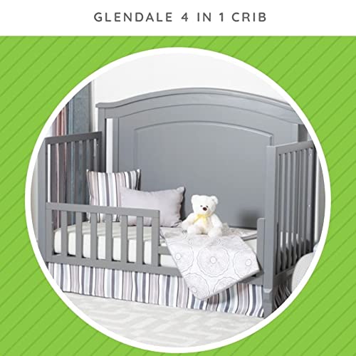 Sorelle Crib Safety Rail Conversion Kit - Toddler Bed Guard Rail for Sorelle Cribs (Model #148, Gray) | Secure Transition from Crib to Toddler Bed | Perfect for Nursery, Daycare & Home Safety