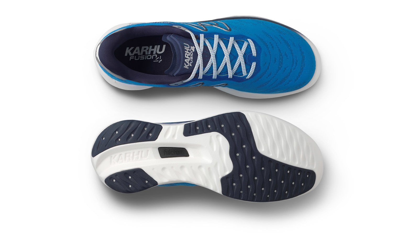 Men's Fusion 4.0 HIVO Running Shoes - Ibiza Blue/Mood Indigo - Lightweight Athletic Sneakers for Jogging, Gym Workouts & Daily Wear