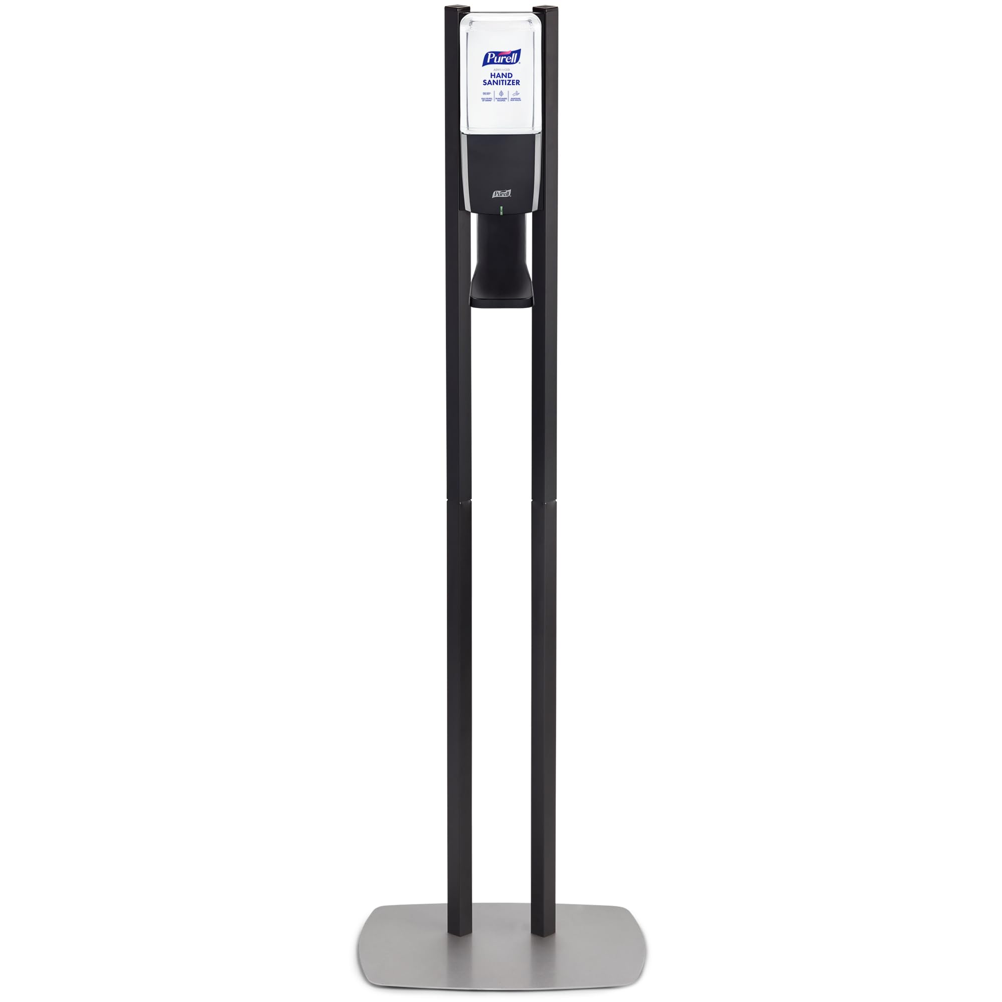 PURELL ES10 Automatic Hand Sanitizer Dispenser with Graphite Floor Stand - Touch-Free Sanitizing Station for Offices, Hospitals & Public Spaces (Pack of 1) - Model 8214-DS