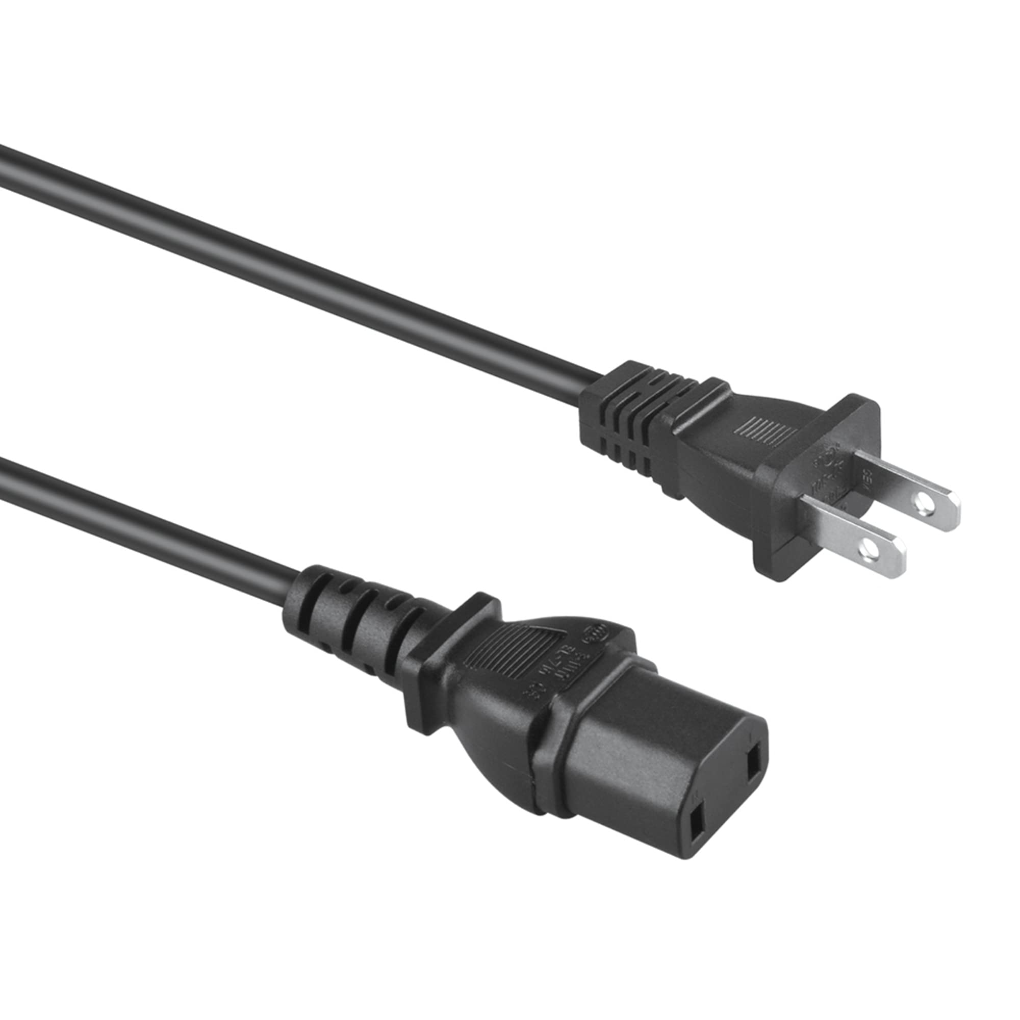 PKPOWER 6.6ft 2-Prong AC Power Cord Replacement for Sony STR-DA3000ES/DA3100ES/DA3200ES - Home Theater & Audio System Power Cable for Sony Receivers & Amplifiers